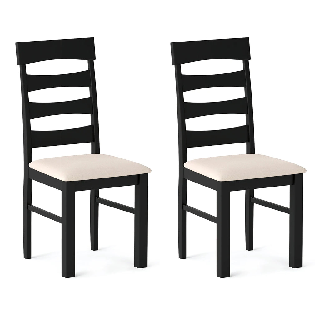 Set of 2, High Back Chairs