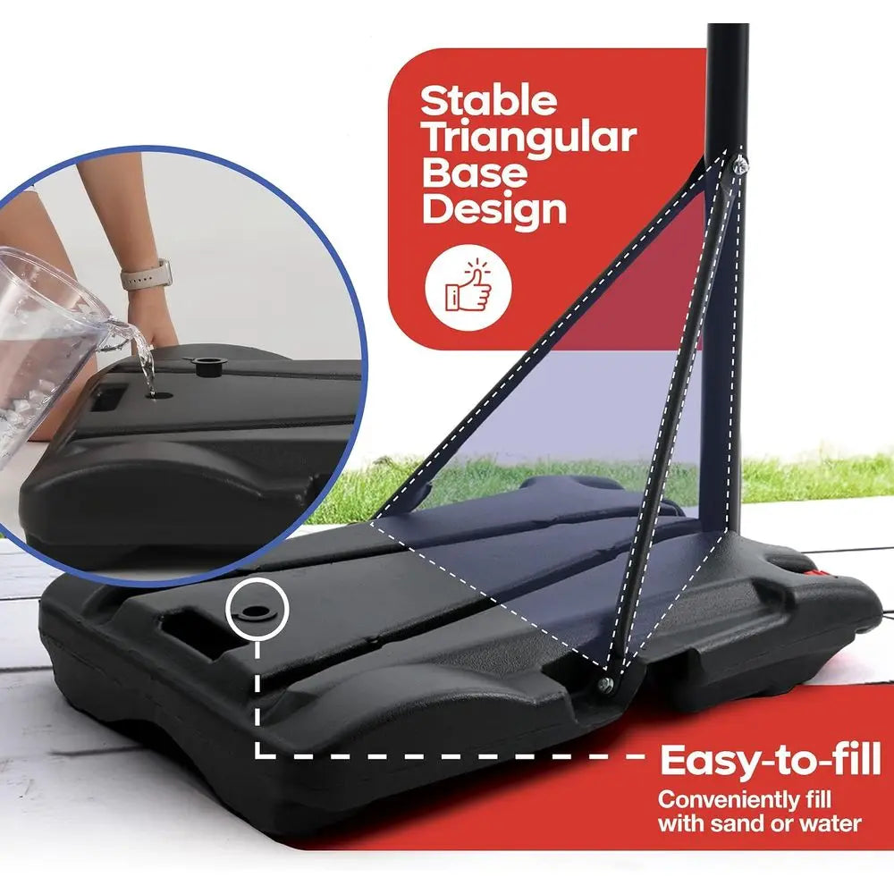 Portable 33 Basketball Hoop