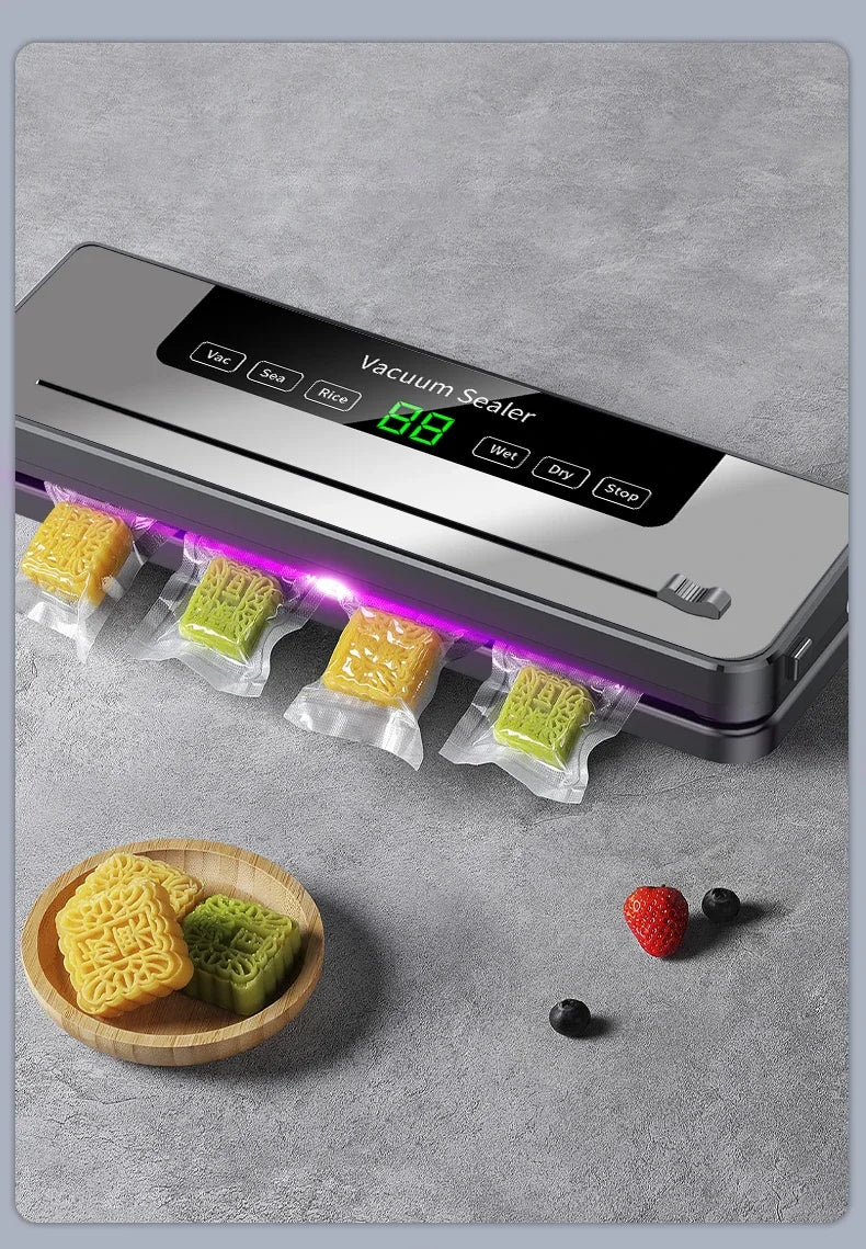 One Touch dry/wet Sealer w/Built-in Cutter