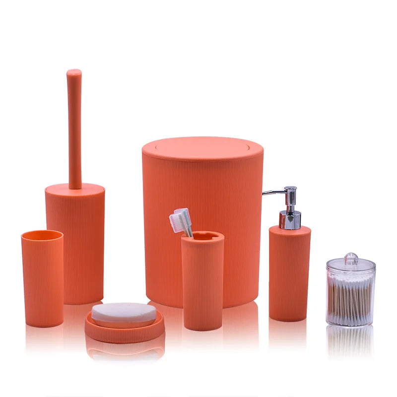 7pc. Bathroom Toiletry Set
