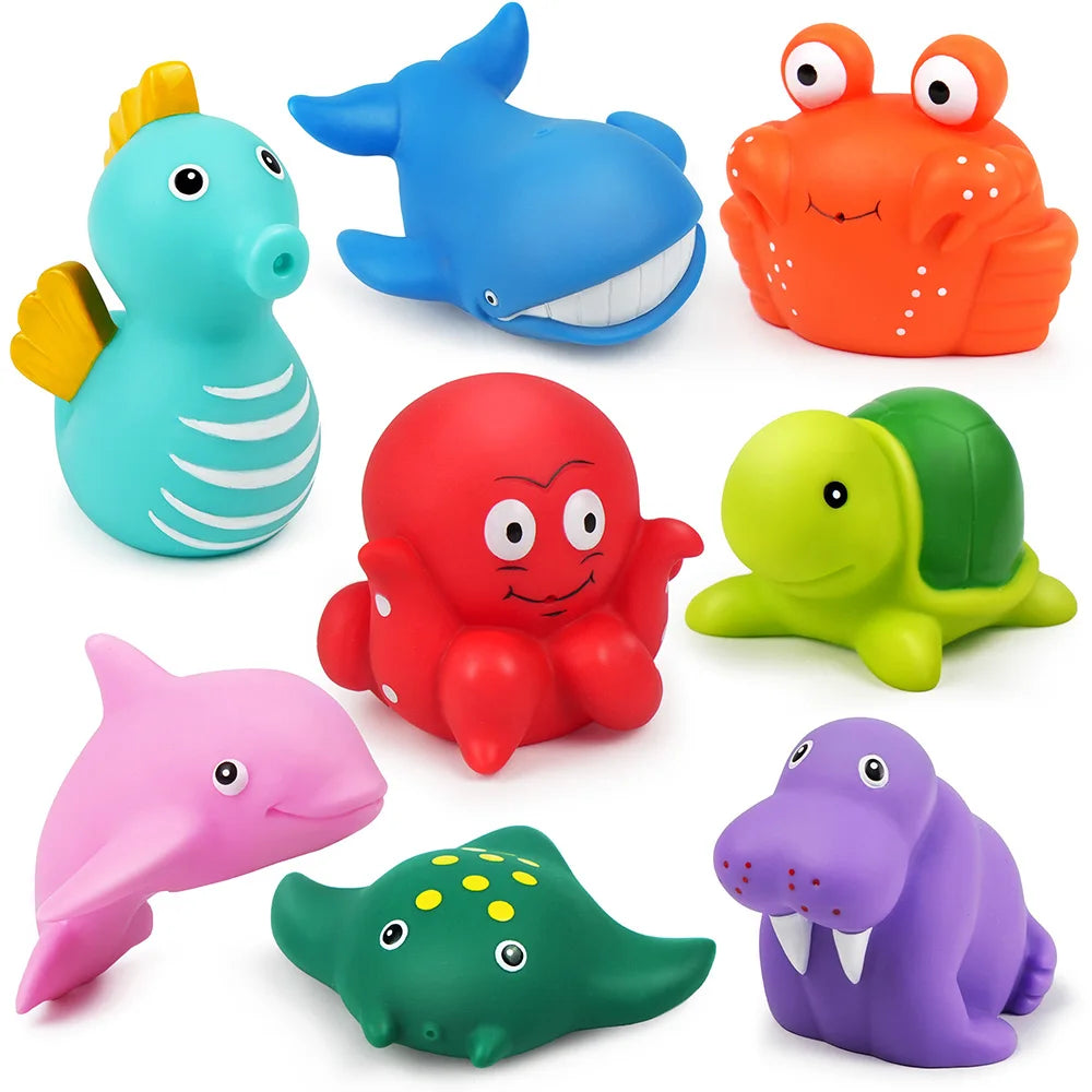8PCS Bath Toys for Kids All Ages.