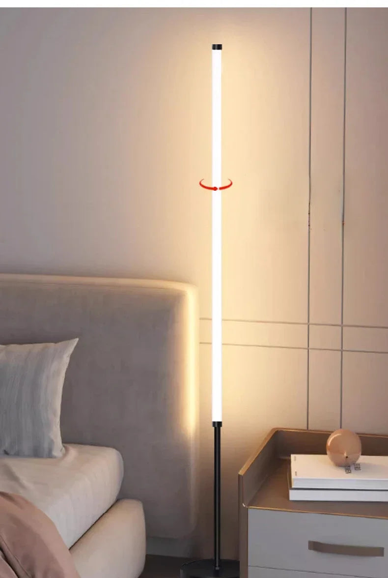 Living Room Dimmable Corner Floor Lamp