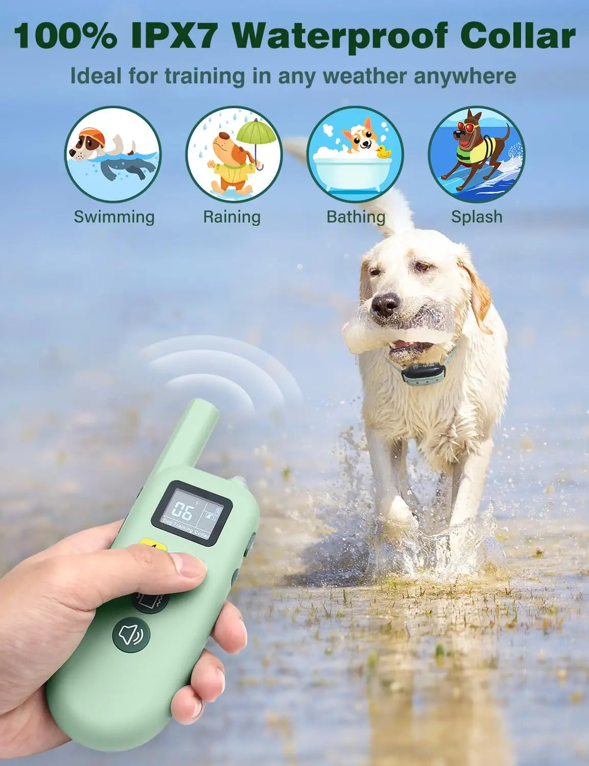3300ft Dog Shock Collar with Remote