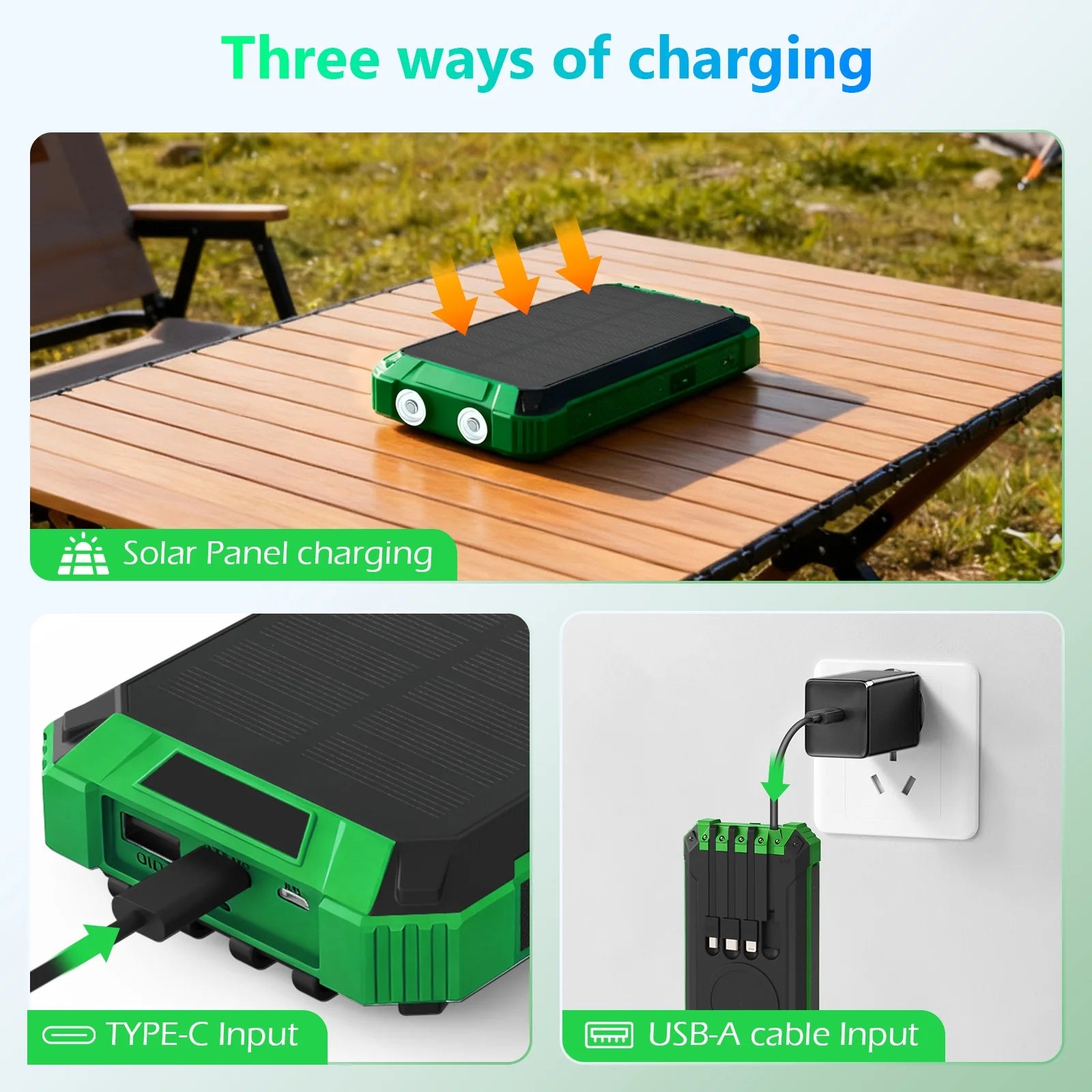 Portable Solar Power Bank