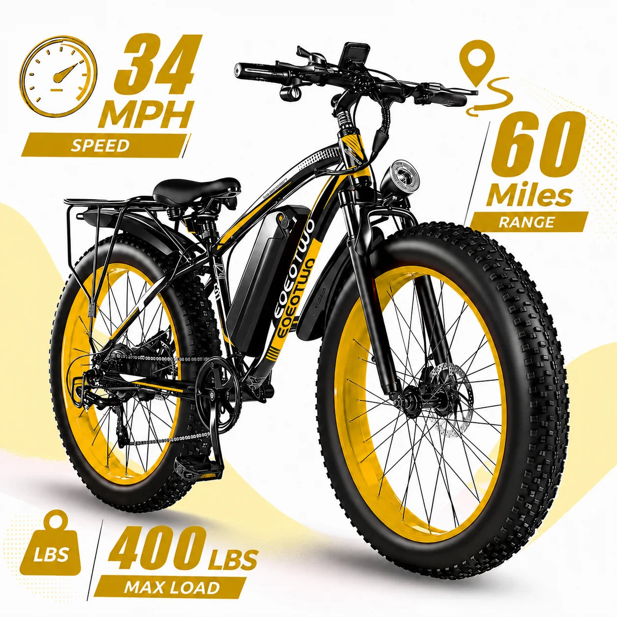 1500W Electric Fat Tire Bike