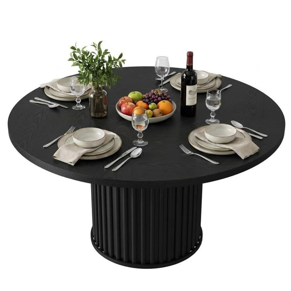 Round Dining Table for 4-6