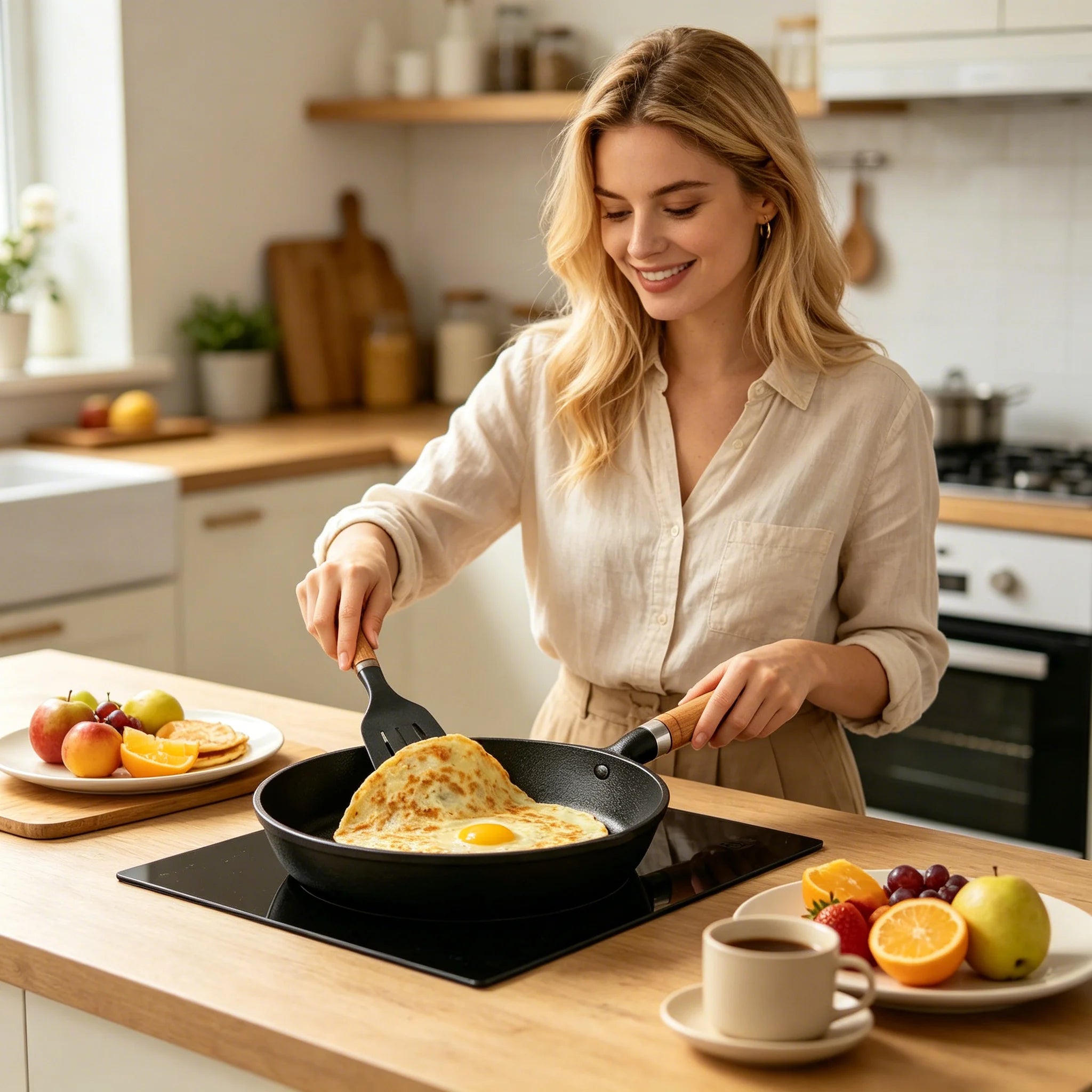 3-Piece Nonstick Frying Pan Set