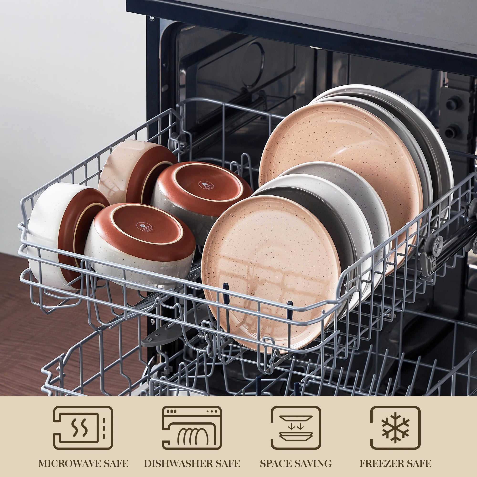 12/24 Pcs Dinnerware Set