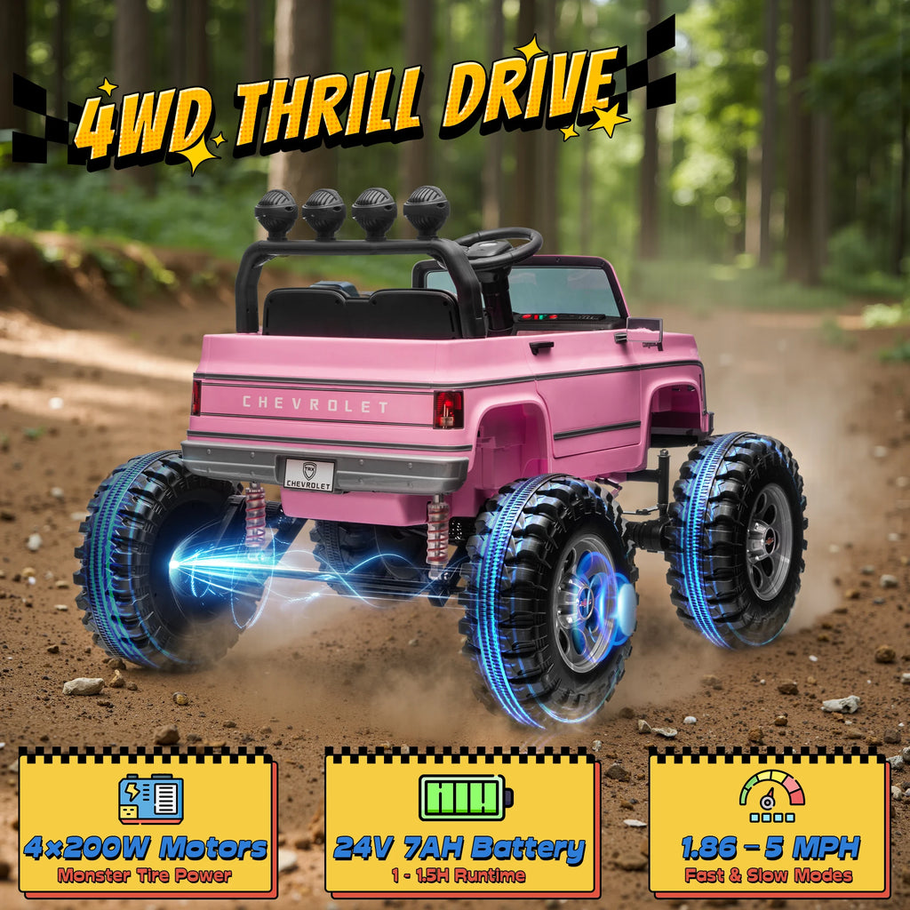 Chevrolet Cheyenne 24V Ride on Car