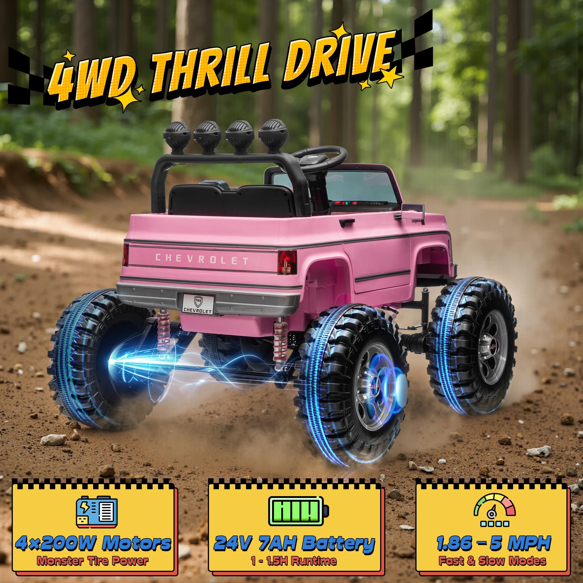 Chevrolet Cheyenne 24V Ride on Car