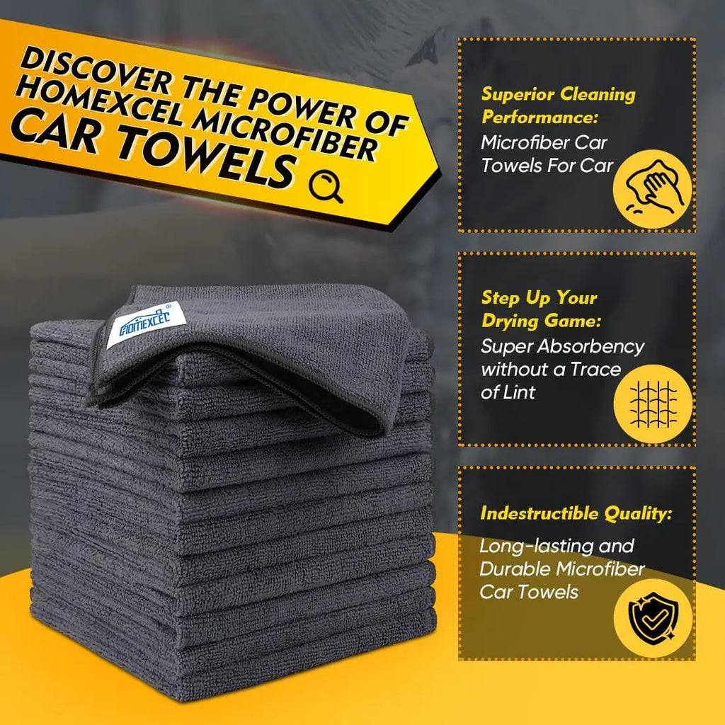 12 Pack Microfiber Towels
