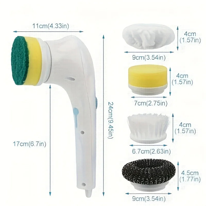 5-In-1 USB Electric Cleaning Brush