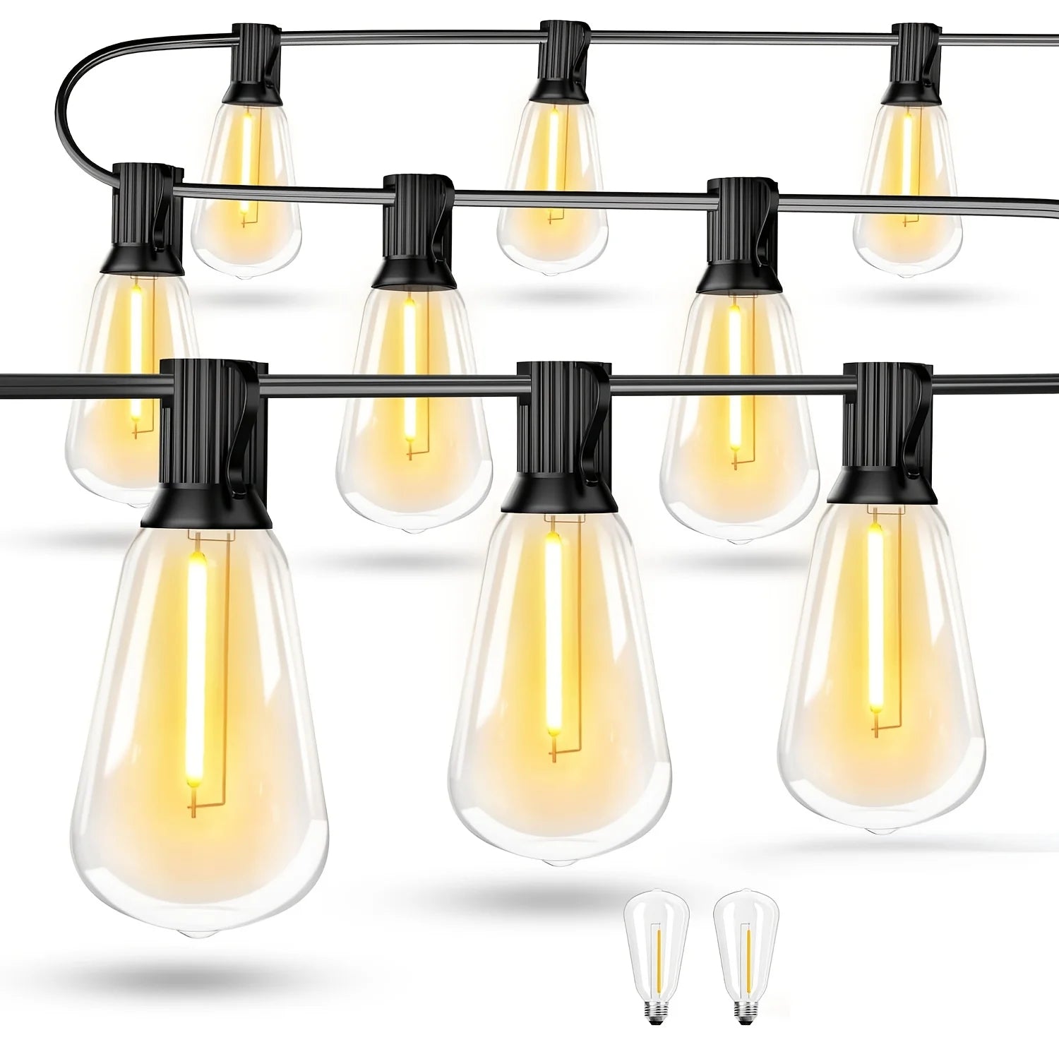 LED Outdoor String Lights, Waterproof
