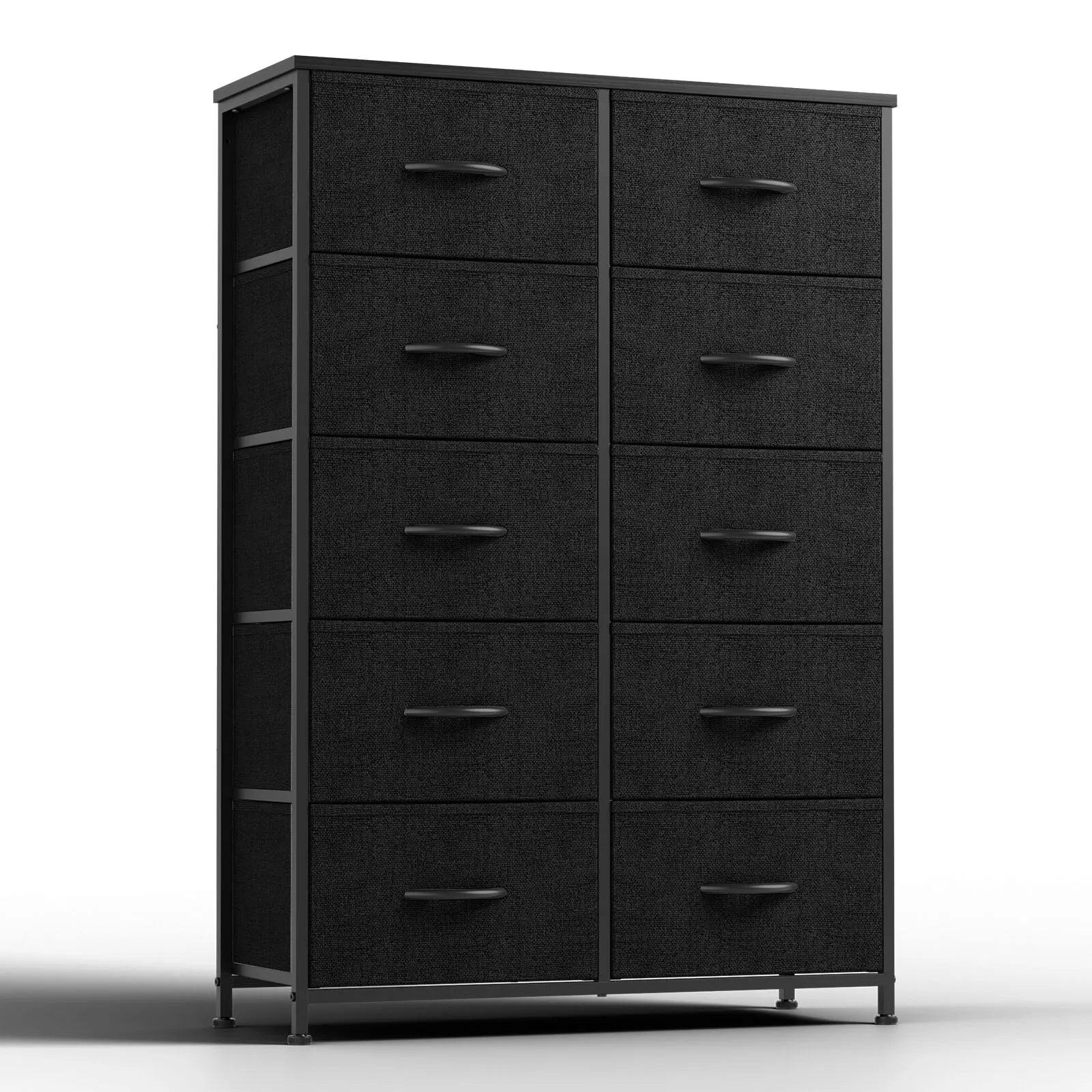 10 Fabric Drawer Dresser, Nightstand