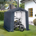 6x10ft Shelter with Roll up Zipper Doors & Vents
