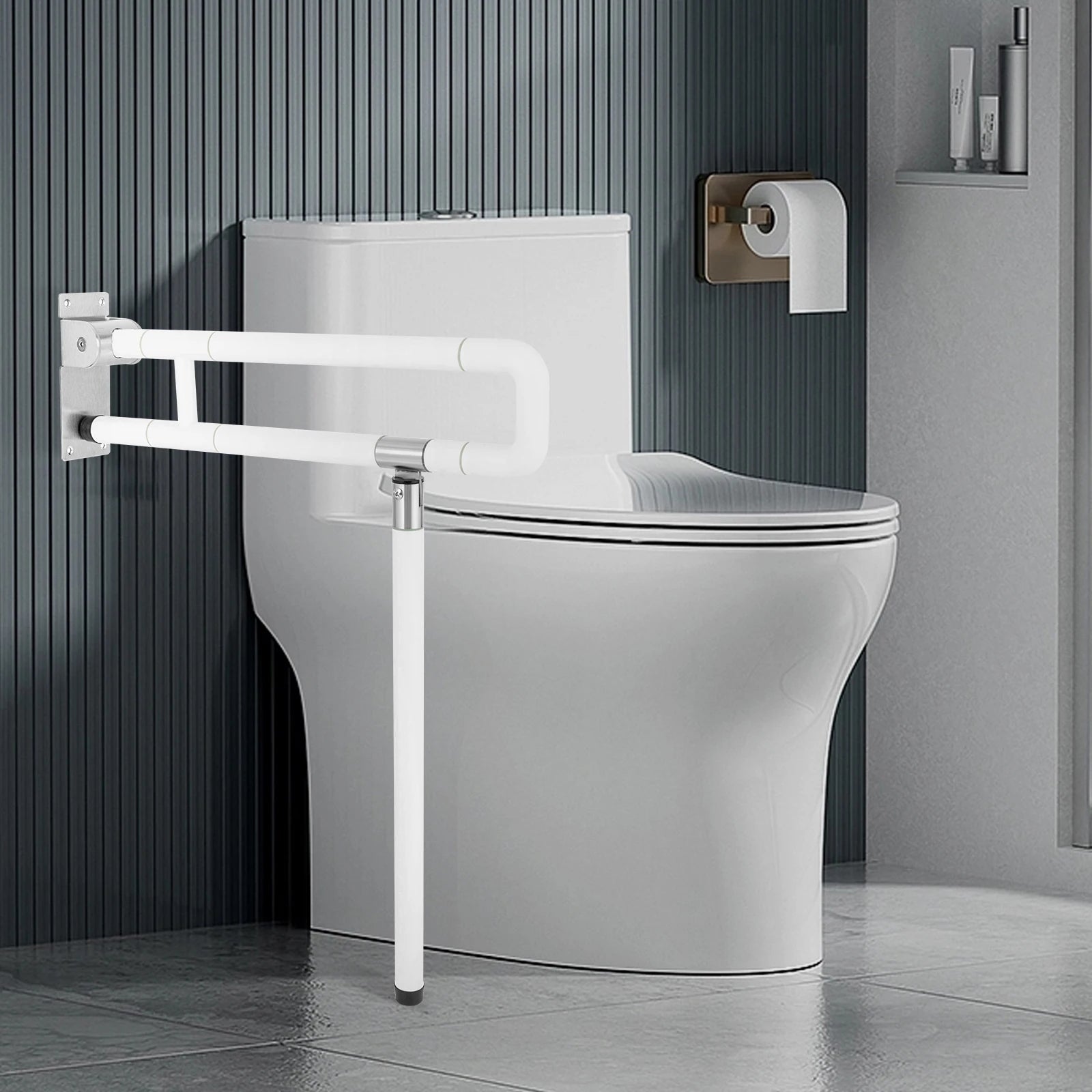 Bathroom Toilet Grab Bar Stand Assist