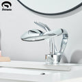 Waterfall Bathroom Sink Faucet
