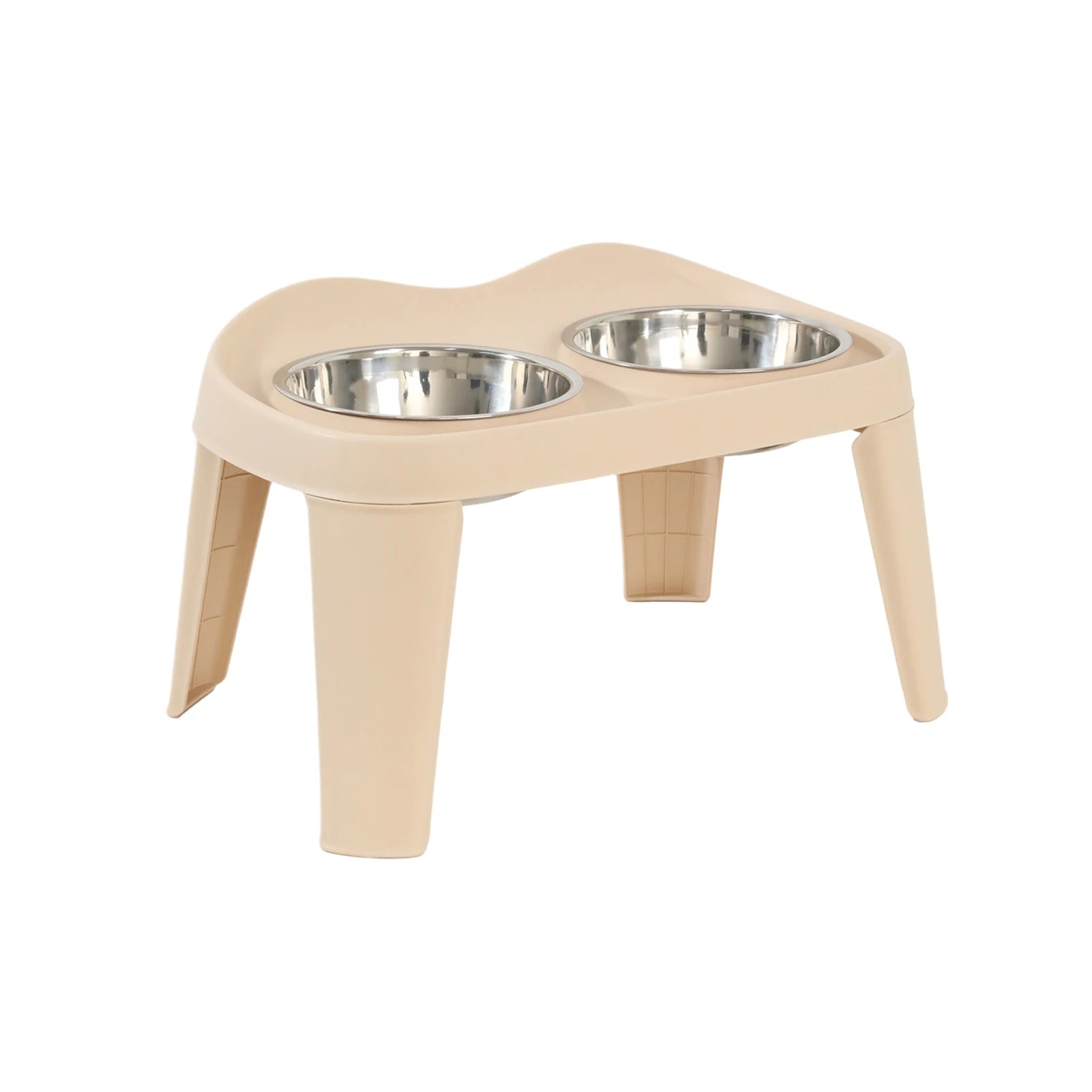Elevated Dog Feeder Dogs Bowls foldable Raised Stand