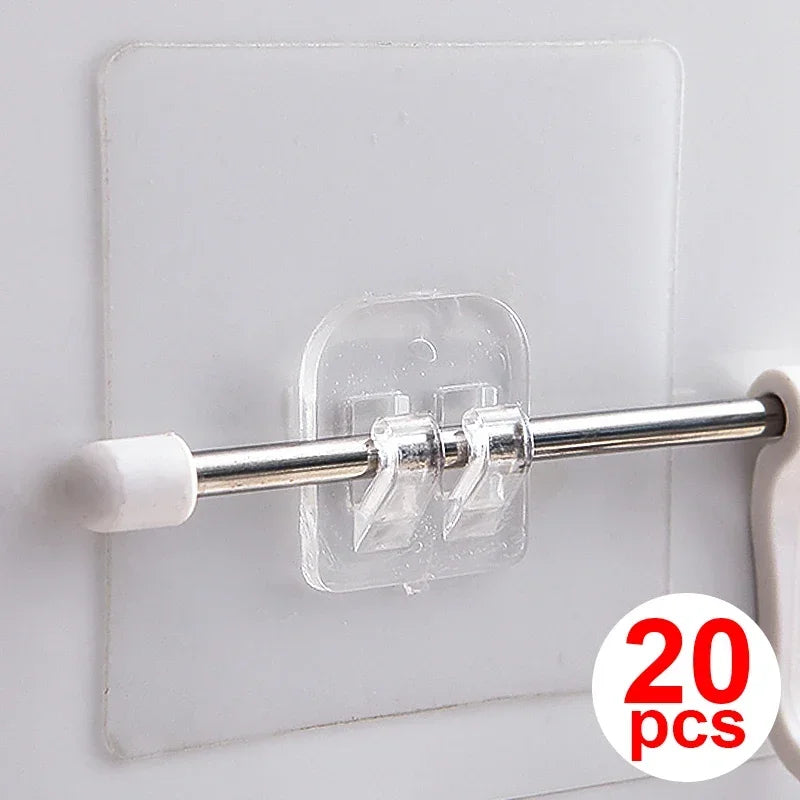 Adhesive Hooks Bathroom/Kitchen Claw Buckle Hanger