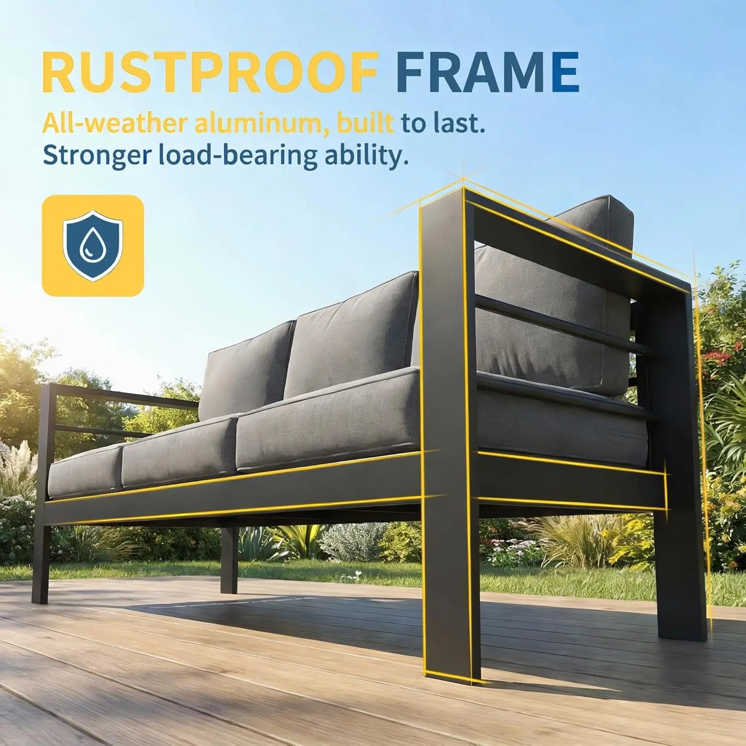 Patio Furniture Set for All Weather