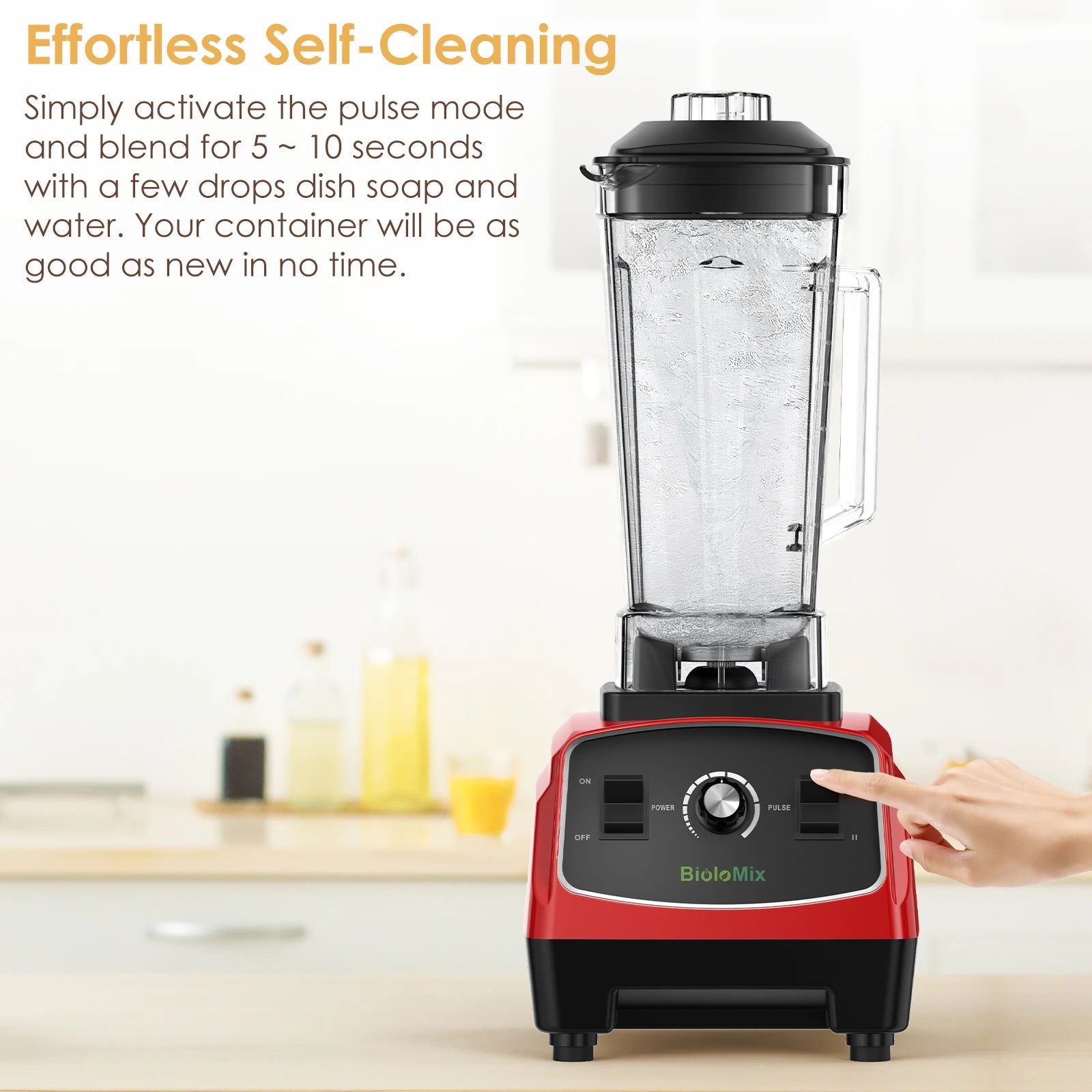 3HP 2200W Heavy Duty Blender And Food Processor