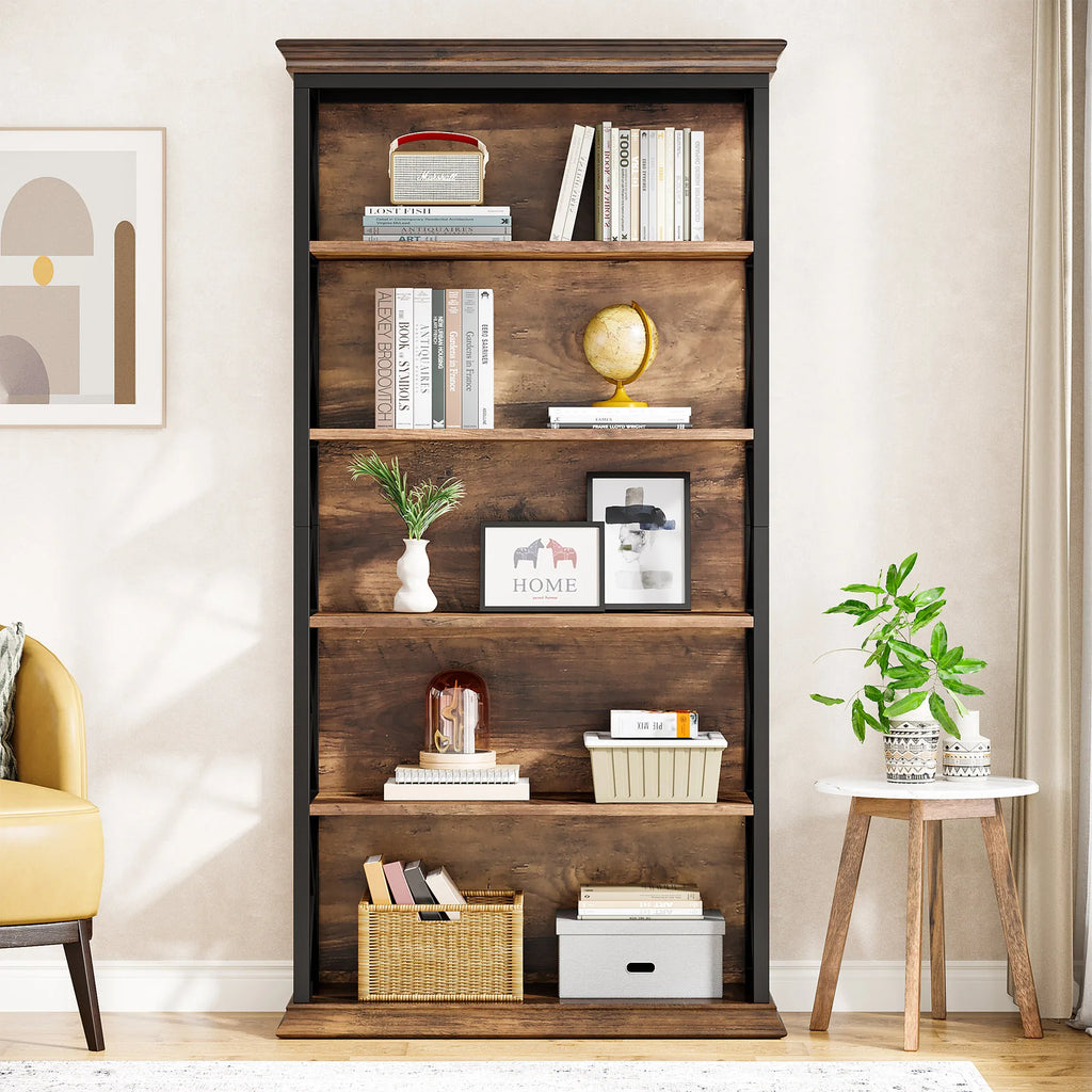 71" 6-Tier Bookcase