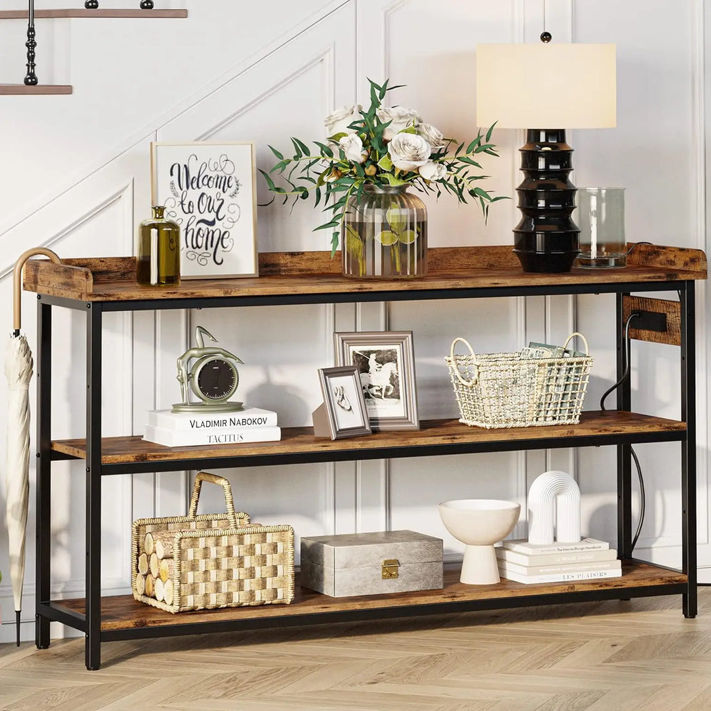 Console, sofa, hallway Table with Power Outlet