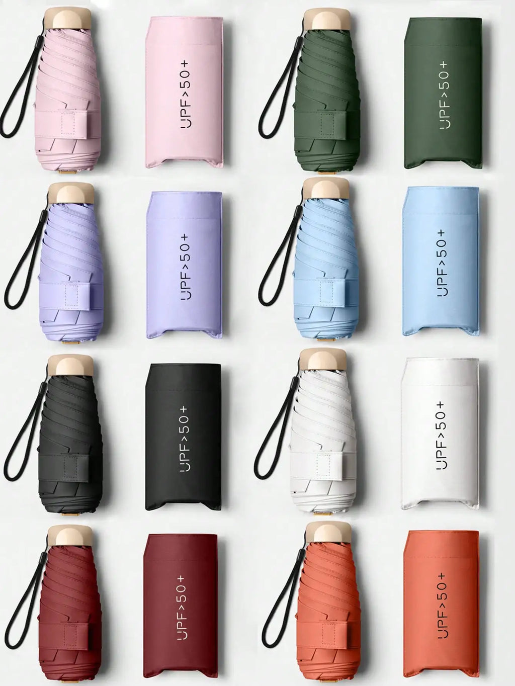 1pc Lightweight Portable Travel Umbrella,