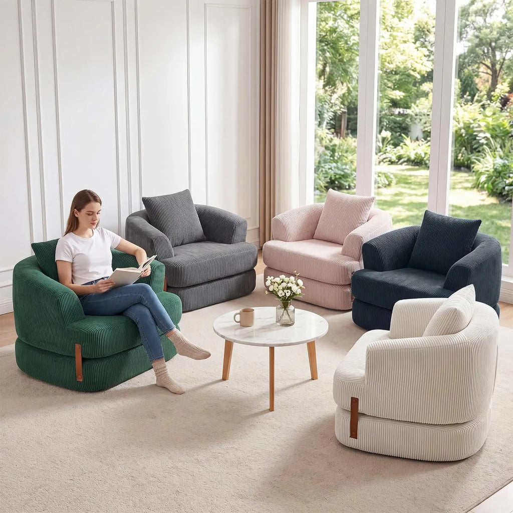 Folding Sofa Bed with Backrest