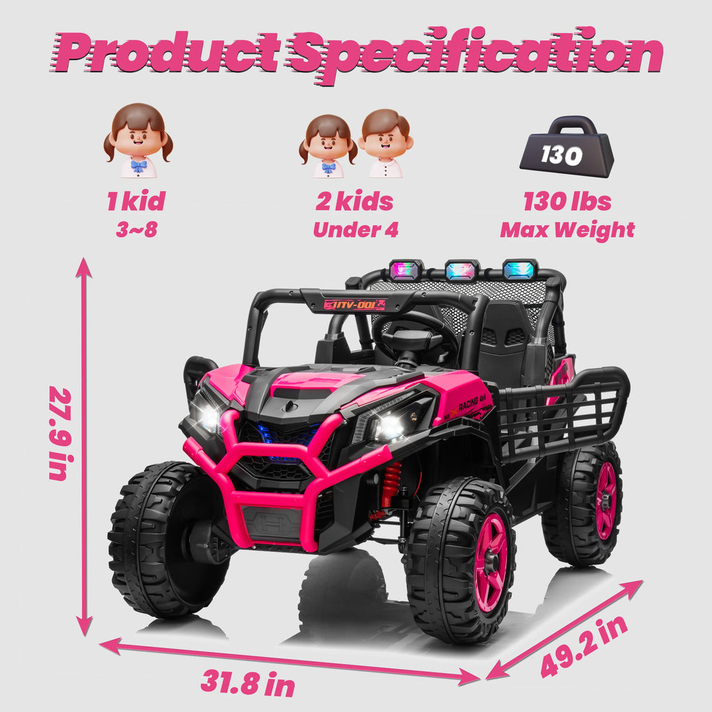 2 Seater Ride on Off-Road UTV