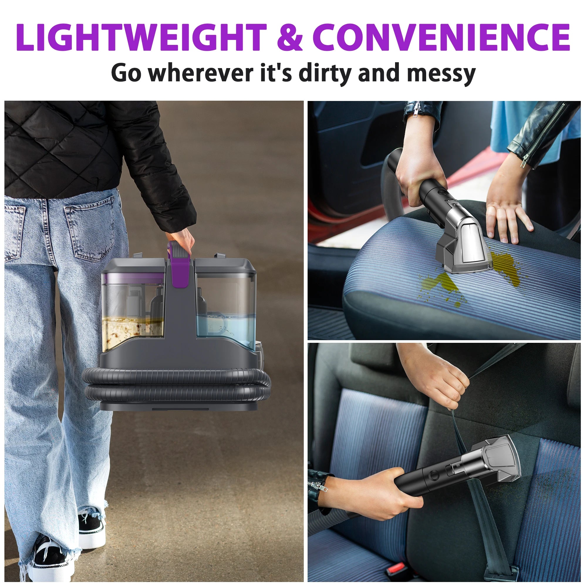 Carpet & Upholstery Portable Cleaner Machine