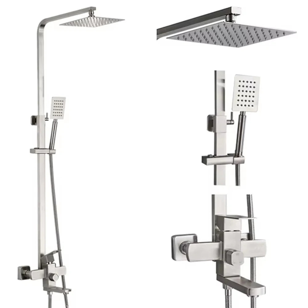 Black Luxury Bathroom Shower Faucet