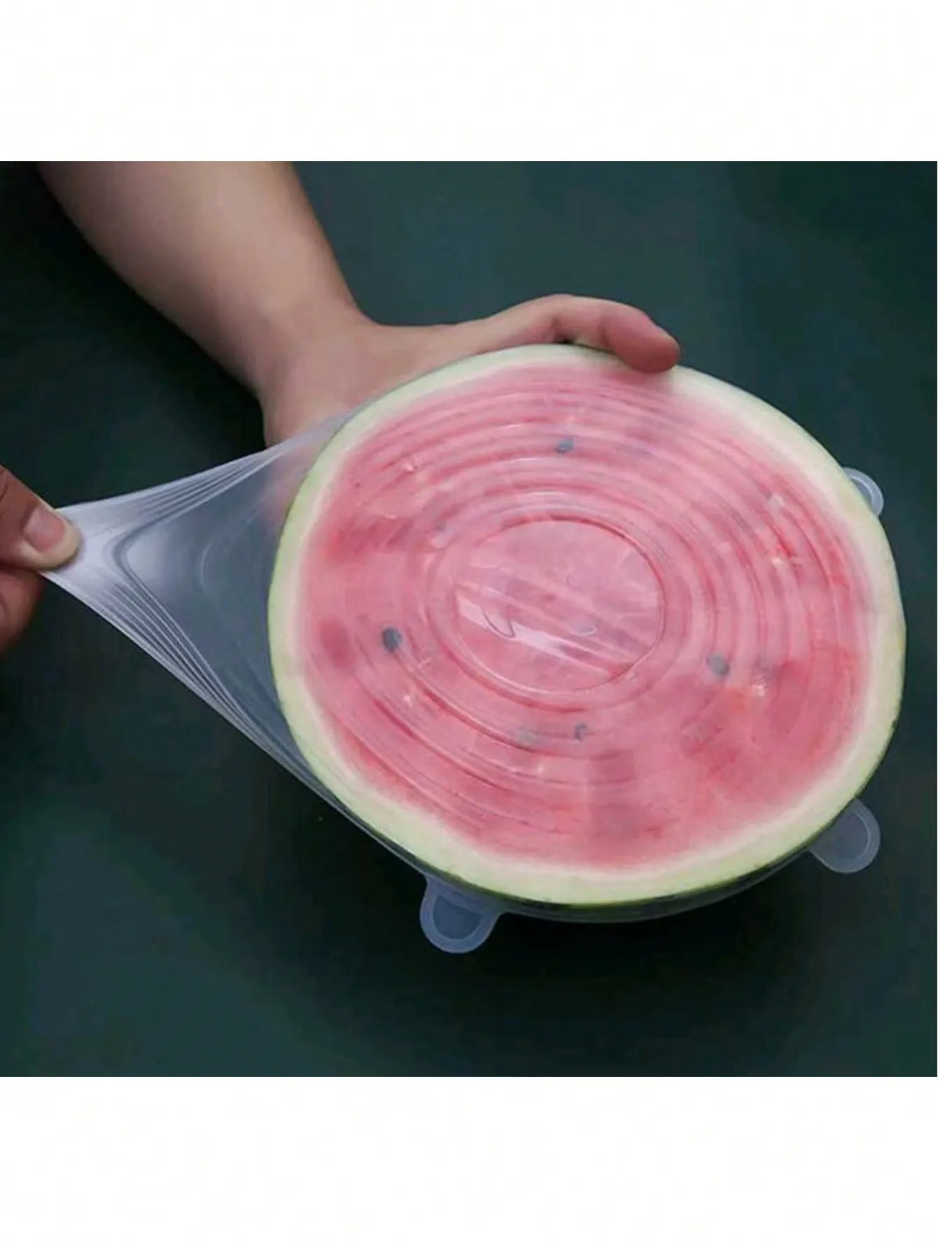 Silicone Stretch Food Storage Bowl Lids, re-usable