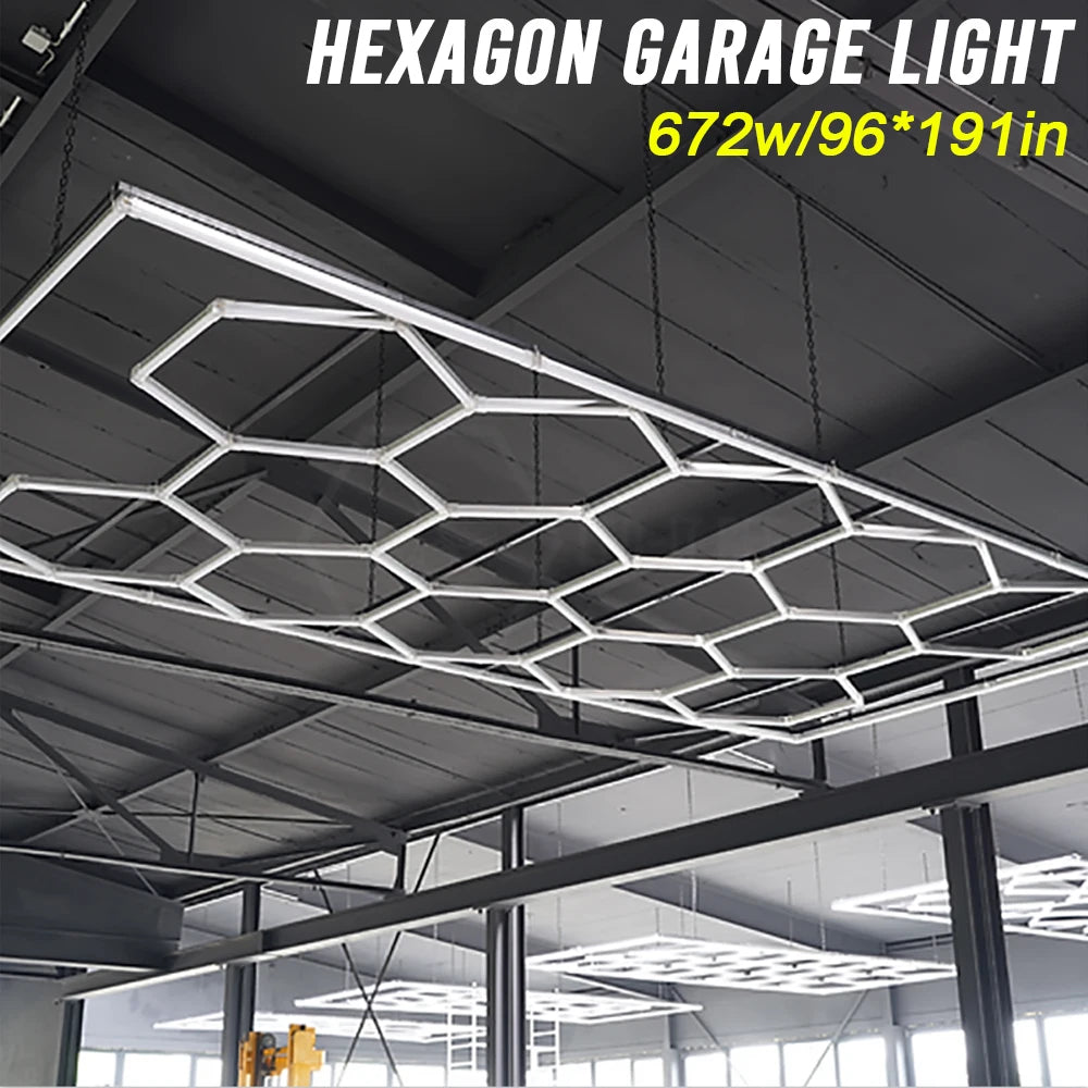 Honeycomb Hex Light LED ceiling light