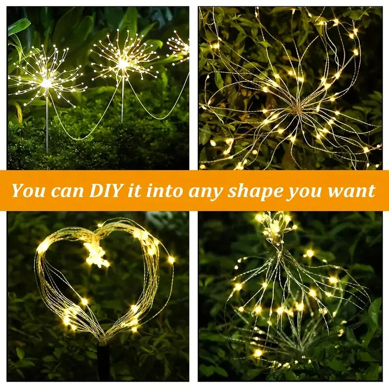 Solar LED 8 mode Waterproof lights