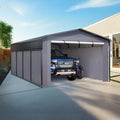 13x20 Outdoor heavy duty Car Shelter with sides