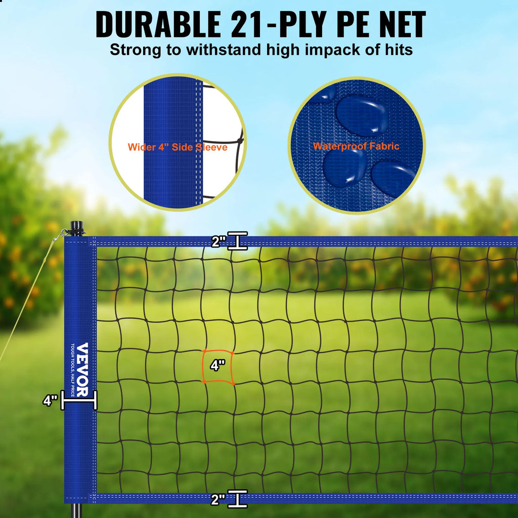 Outdoor Volleyball Net System