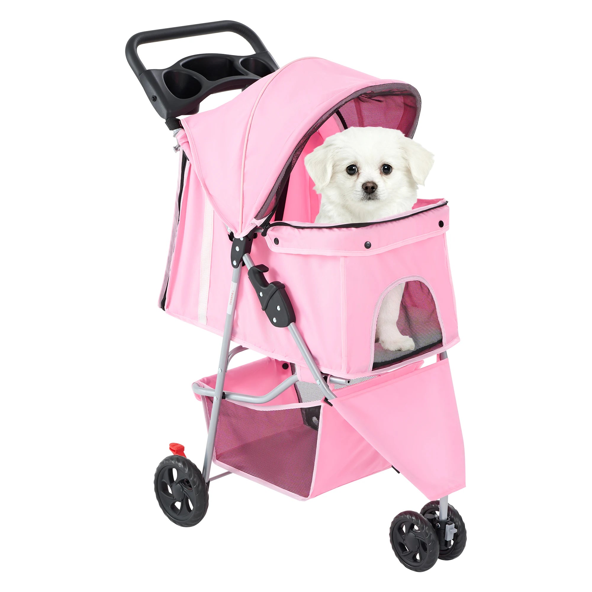 3 Wheeled Foldable Pet Stroller