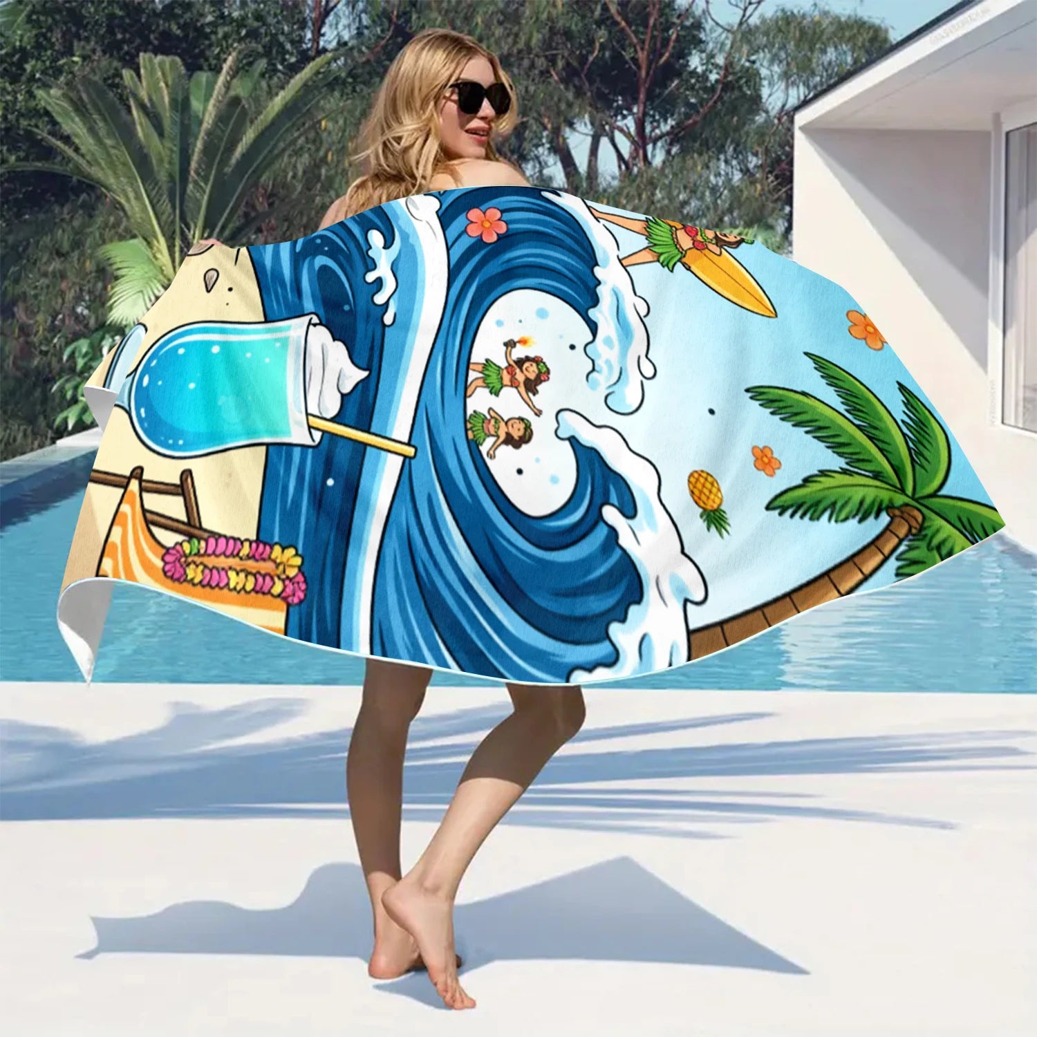 Soft Pool/Beach Quick-drying Towel,