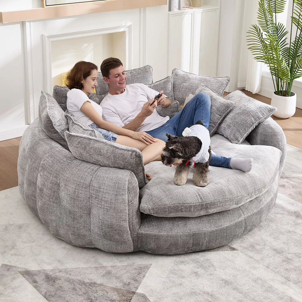 81.1" Cloud Couch Sleeper Sofa
