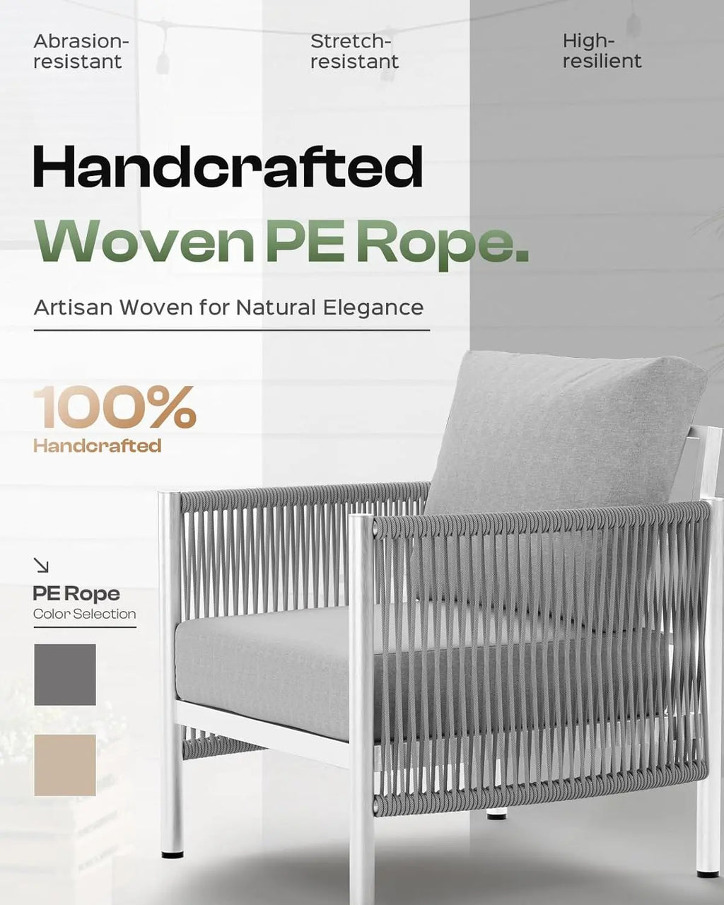 Outdoor Patio Furniture Set Coffee Table