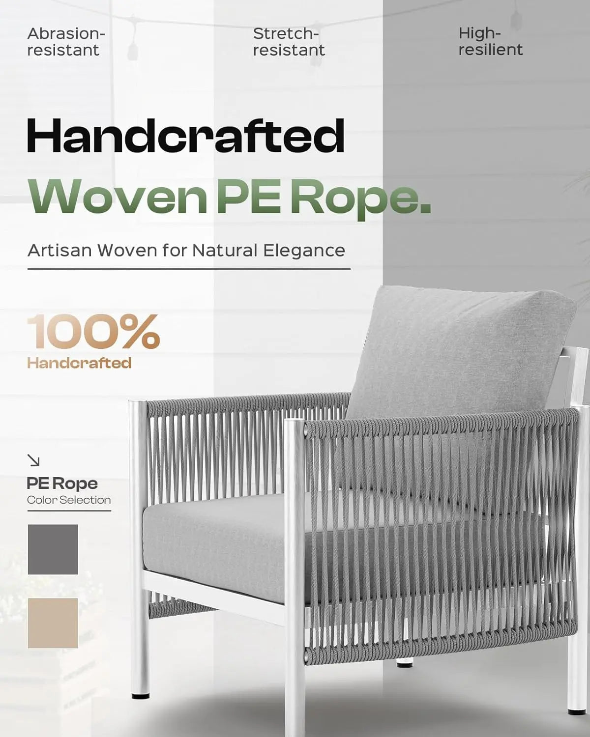 Outdoor Patio Furniture Set Coffee Table