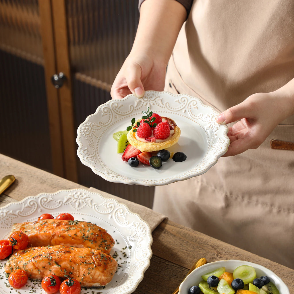 16/32 Pc. Porcelain Dinner Plates
