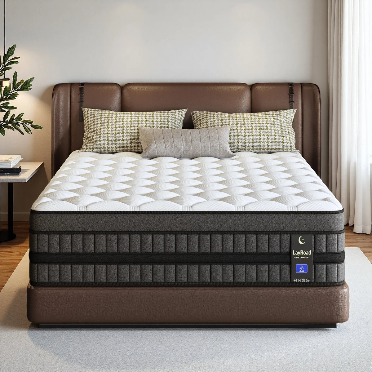 Hybrid Mattress Medium Firm Gel Memory