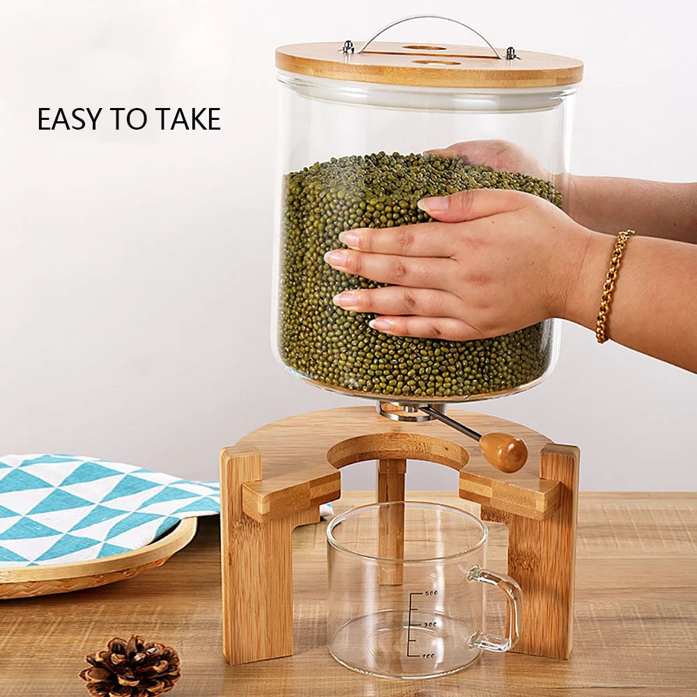 5L/7.5L Glass Food Storage dispenser