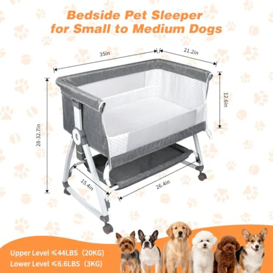 Bedside Dog Bed Sleeper