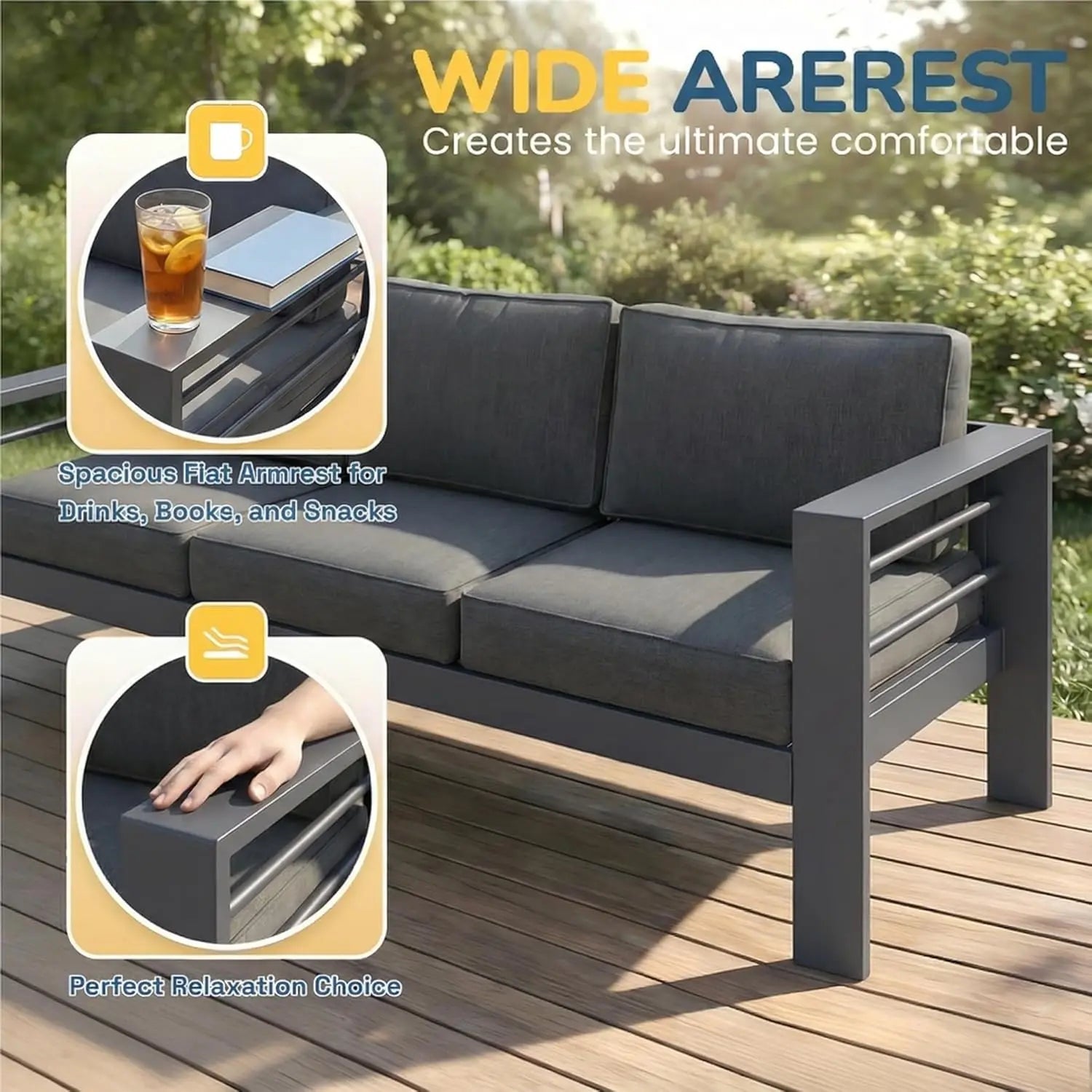 Patio Furniture Set for All Weather