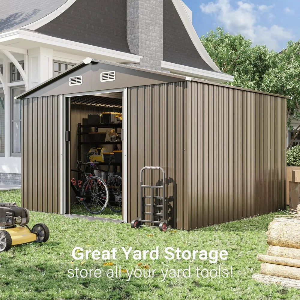 10ft X 8ft Outdoor Storage Shed