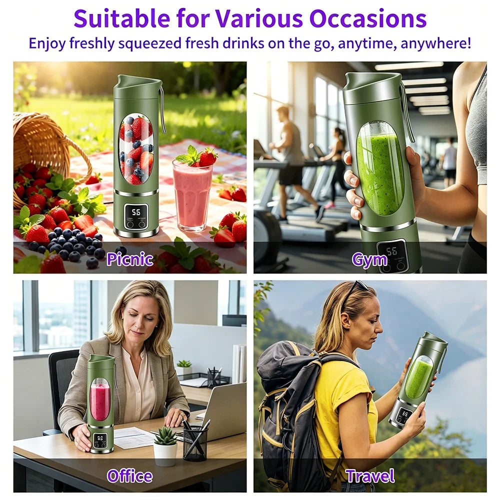 Portable Juicer Blender, USB