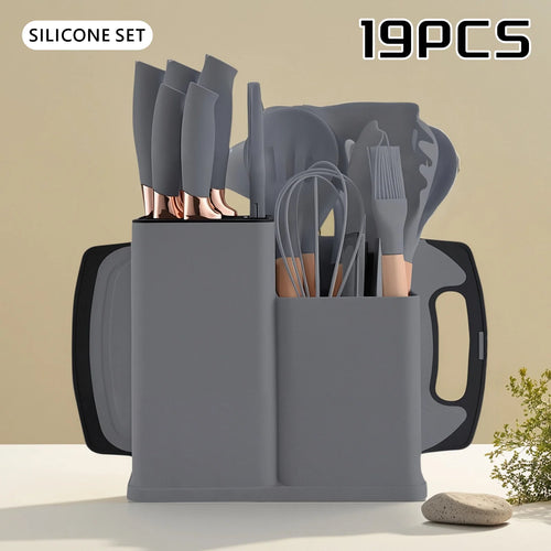 19-in-1 Knife & Utensil Set, Heat Resistant